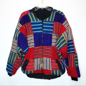 VINTAGE Guatemalan Oversized Embroidered Jacket